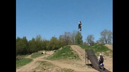 Freestyle Jumps with Motocross