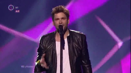 Евровизия 2013 Литва Andrius Pojavis - Something - 22 Място