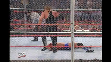 Bad Blood 2003 Kevin Nash vs Triple H [ World Heavywight Championship Hell in a Cell match] 2/2