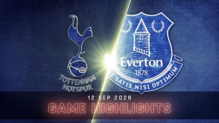 Tottenham Hotspur vs. Everton - Condensed Game
