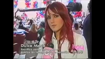 Dulce Maria fala sobre o final de rebelde 