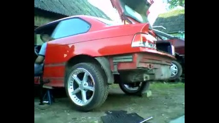 Bmw E36 325i + No exhaust (hq) 
