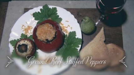 Ground Beef Stuffed Peppers - Papa`s kitchen recipe