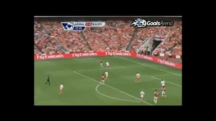 Arsenal vs Blackpool 6 - 0 