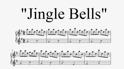 "Jingle Bells" - Christmas Piano Cover + Sheet