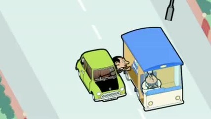 Mr.bean Car chase for bottle 