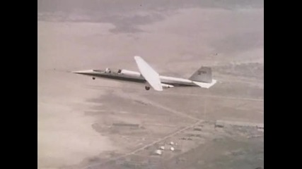 Nasa - Ad-1 Wing Pivoting in Flight