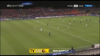 20.10 Интер - Динамо Киев - 2:2 - Станкович Гол 