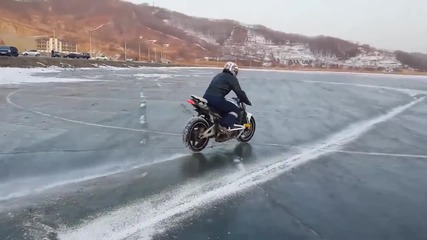 Burnout върху лед