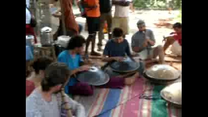 Hang drum Jam in Auroville