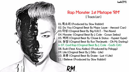 [full Album] Rap Monster (bts) - 1st Mixtape 'rm' (playlist) _ bumble.bts
