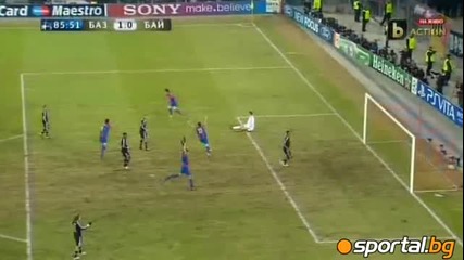 Базел 1:0 Байерн Мюнхен - 1/8 Финал за Шампионска Лига