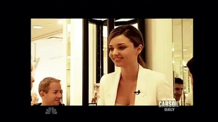 Miranda Kerr On Carson Daly 