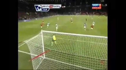 Бербатов влезе в историята с 5 гола - Manchester United 7 - 1 Blackburn Rovers 
