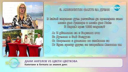 „На кафе” с Дани Ангелов и Цвети Цветкова (07.10.2021)