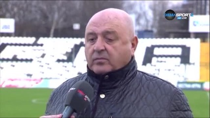 Сезонът до този момент за Славия през очите на Венци Стефанов