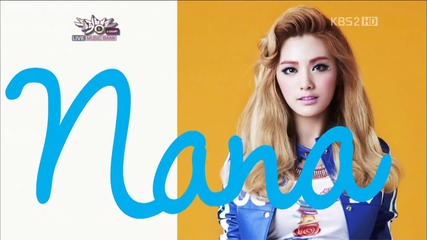 (hd) Orange Caramel - Comeback Next Week ~ Music Bank (07.09.2012)