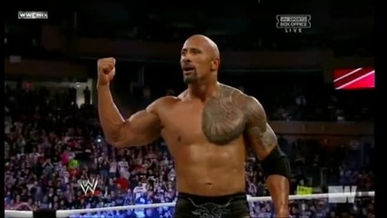 [част4] The Rock and John Cena vs Awesome Truth - Survivor Series 2011