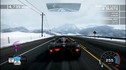 Need for Speed Hot Pursuit - P O L I C E Pagani Zonda Cinque
