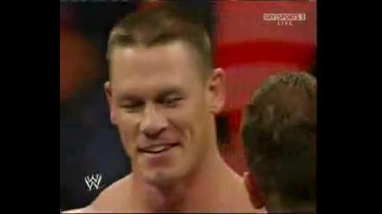 John Cena прави Fu на Orton 