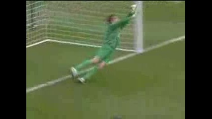 Manchester United Vs Chelsea - van Der Sar 3 Saves in a row -