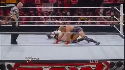 Falling Clothesline - Jack Swagger
