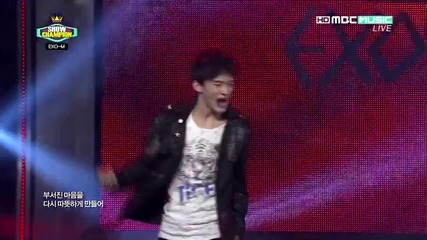 Exo - M - Mama ( Chinese Version ) ( 15-05-2012 M B C Music Show Champion )
