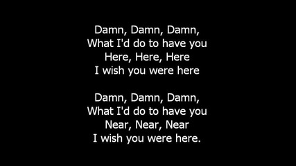Avril Lavigne - Wish You Were Here (lyrics)