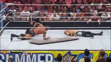 Superplex on a Table