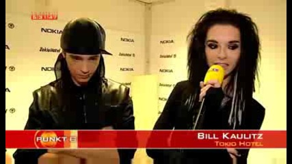 [28.08.09.] interview with Tokio Hotel