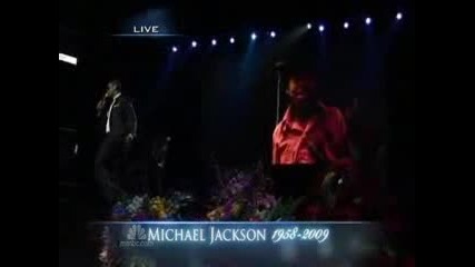 Michael Jackson Memorial - Usher Gone too soon - part 9