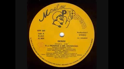 dj Program & Mr Drummond - Desire 1988 italo disco 