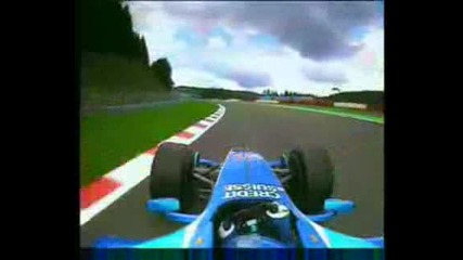 Formula 1 Жак Вилнйов Onboard Lap Spa