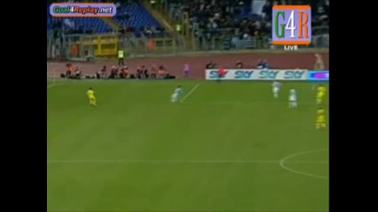 22.10.2009 Лацио 2:1 Виляреал Егурен Гол 