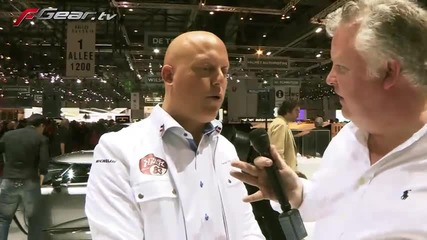Koenigsegg interview at the Geneva Motor Show 2011