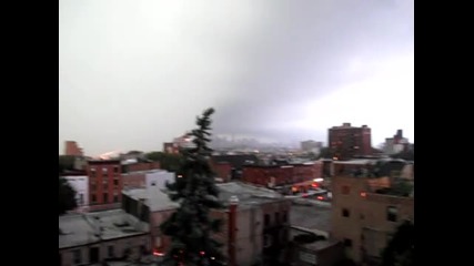 торнадо в Brooklyn 9 16 2010 