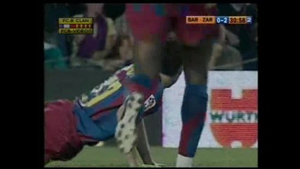 Fcbarcelona vs Zaragoza (highlights) 
