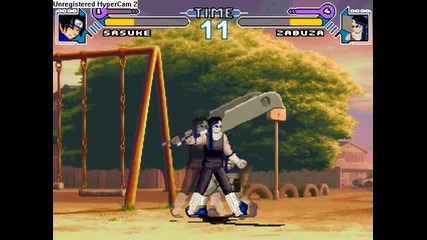 Naruto M.u.g.e.n Sasuke Vs Zabuza 
