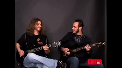 Adam Dutkiewicz and Joel Stroetzel From Killswitch Engage - Guitar Lesson [ The End Of Heartache ]