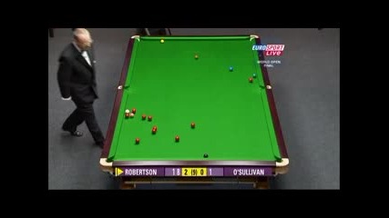 Бг Аудио Снукър Snooker Final Neil Robertson vs Ronnie Osullivan 2010 Част 3 