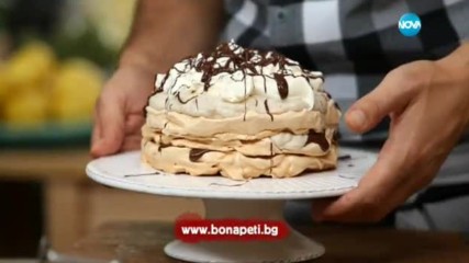Целувчена торта с крем от кестени - Бон Апети (28.10.2016)