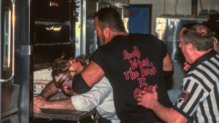 Rock & Mankind's Halftime Heat Empty Arena Match