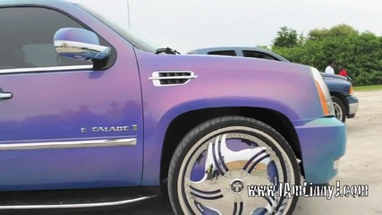 Linny J... Outrageous Escalade on 28's - Youtube