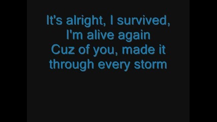 Jesse Mccartney - because you live lyrics