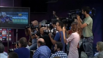 Педро се прости с Барселона