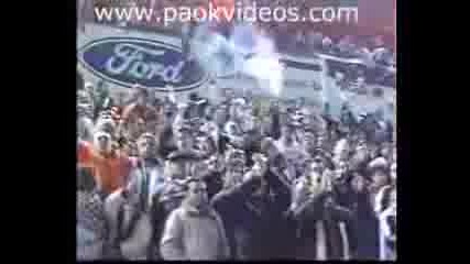 Paok Fans In Switzerland - Uefa 2002/2003