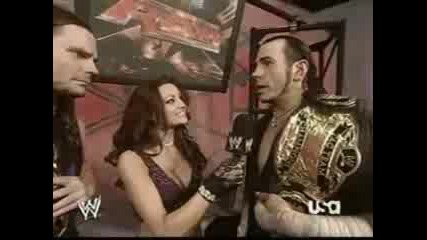 Wwe - Maria Интервюира Matt & Jeff Hardy