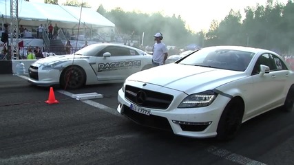 Nissan Gt-r 1000 срещу Nissan Gt-r Godzilla • битка на титаните !
