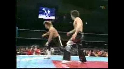 N O A H 12.9.2003 Hiroshi Tanahashi vs. Naomichi Marufuji