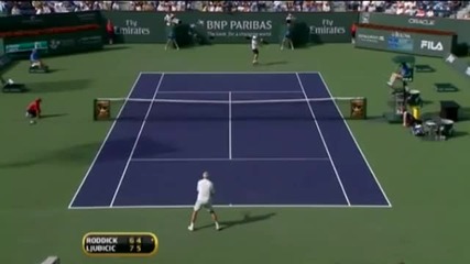 Ljubicic vs Roddick - Indian Wells 2010